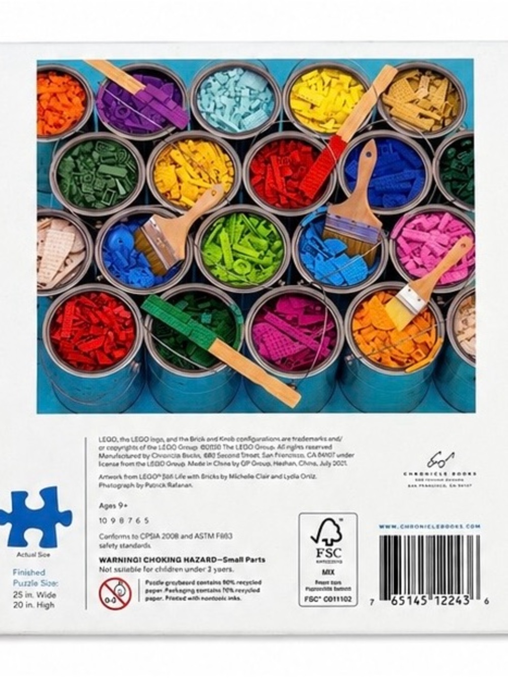 LEGO Paint Party 1000-Piece Puzzle - Multicolor - Picture 2 of 2